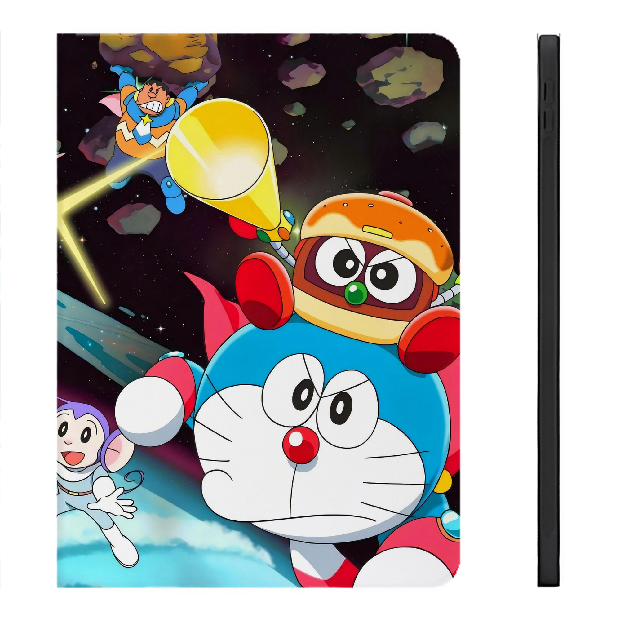 （画像用） ドラえもん Doraemon IPadケース ペンホルダー付き ブックスタイルデザイン